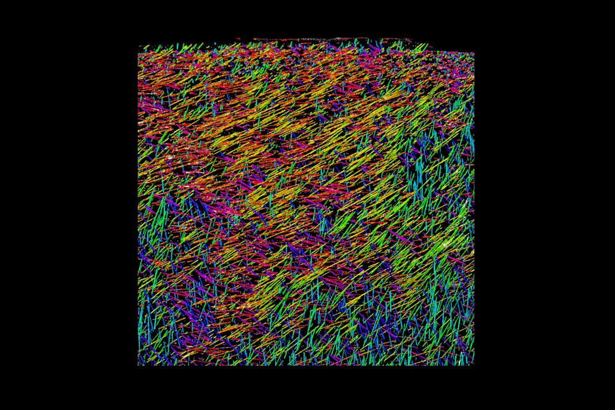 Fiber orientation analysis of short fibers in GFRPs by micro X-ray CT