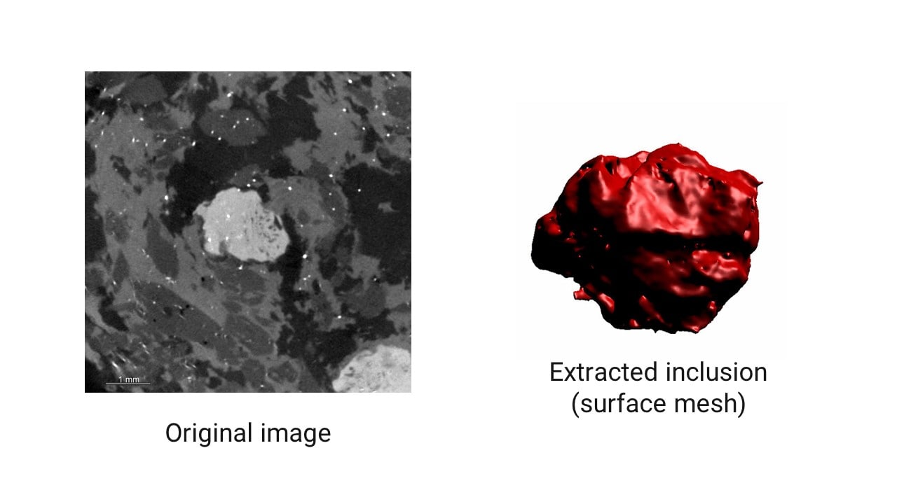 Granite Phase Fraction Analysis by X-ray CT