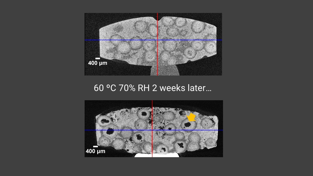 Degradation of Sustained-release Dosage Tablet Imaged by X-ray CT