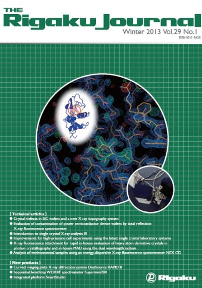X-ray fluorescence attachment for rapid in-house evaluation of heavy atom derivative crystals in protein crystallography and in-house MAD using the dual wavelength system